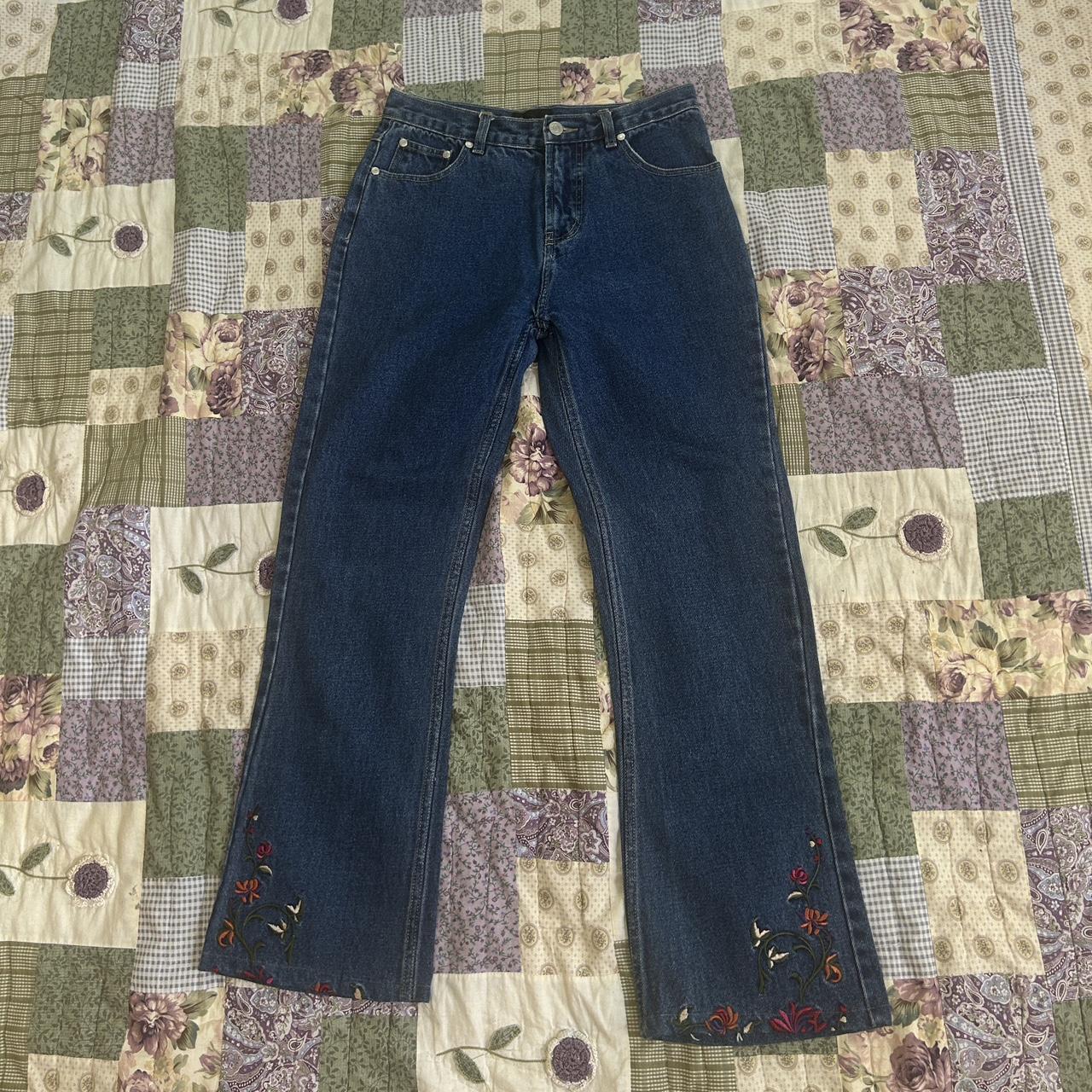 adorable y2k no boundaries jeans! waist size is... - Depop