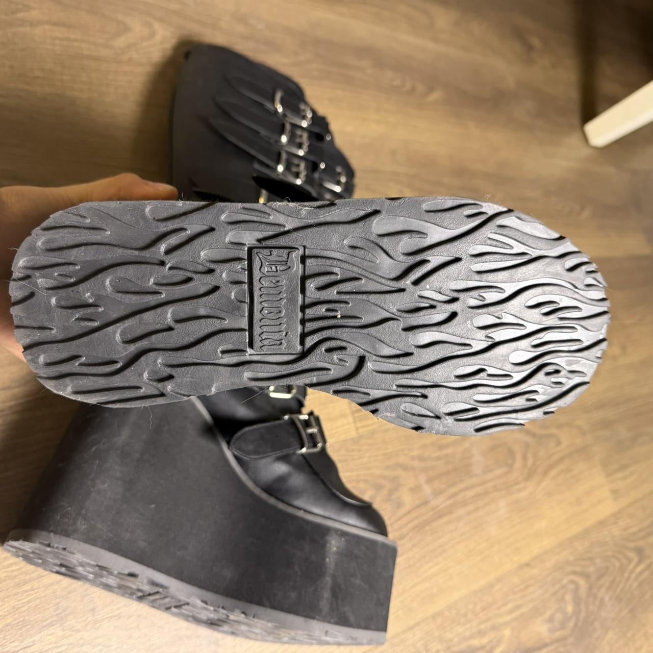 Demonia Women's Platform Boots - Black - US 9 – B… - image 5