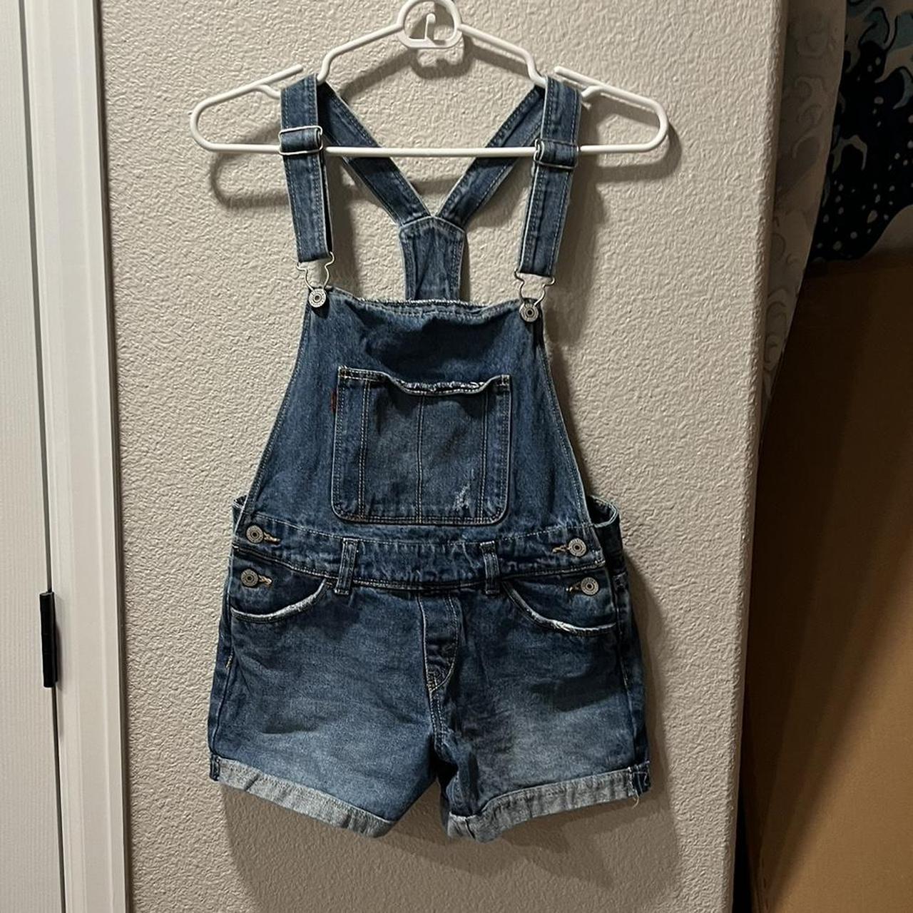 Vintage levi hot sale overall shorts