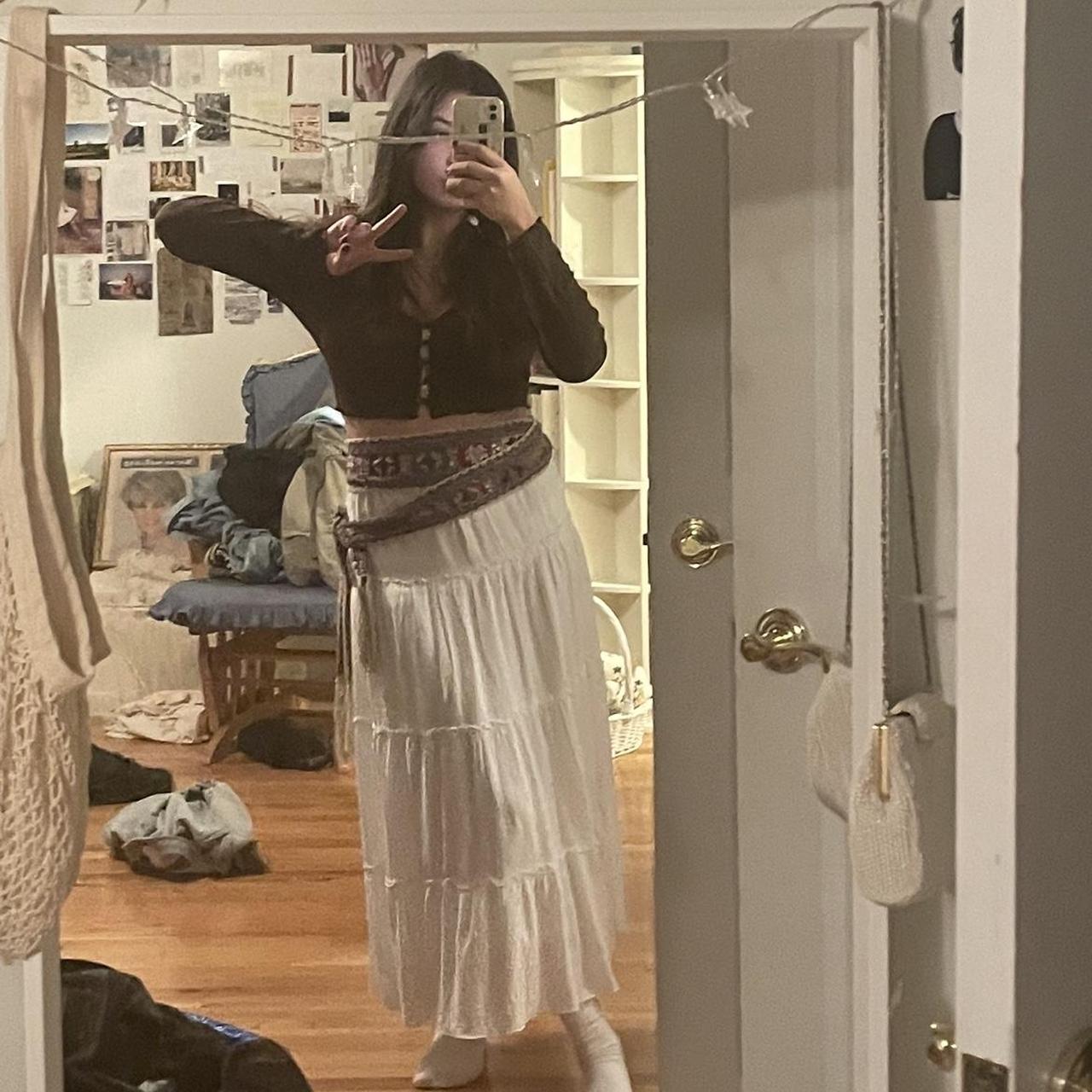 Brandy Melville Women's Skirt Depop