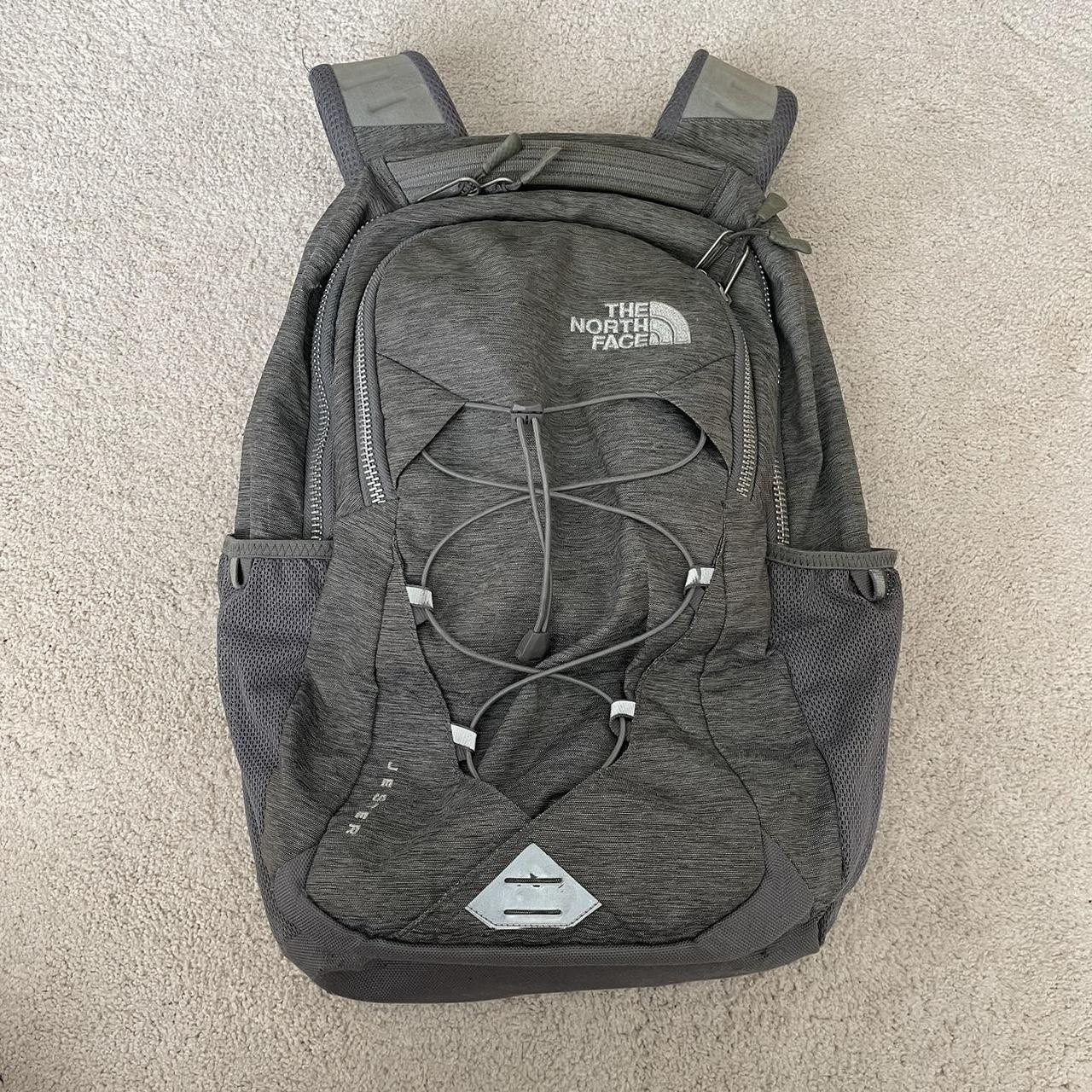 The North Face Grey Backpack Great For Back To Depop