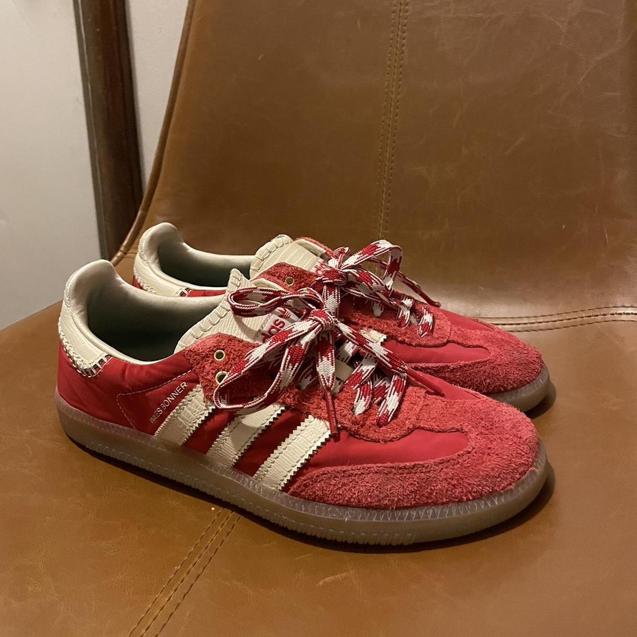 Red wales bonner samba Used but in really good... - Depop