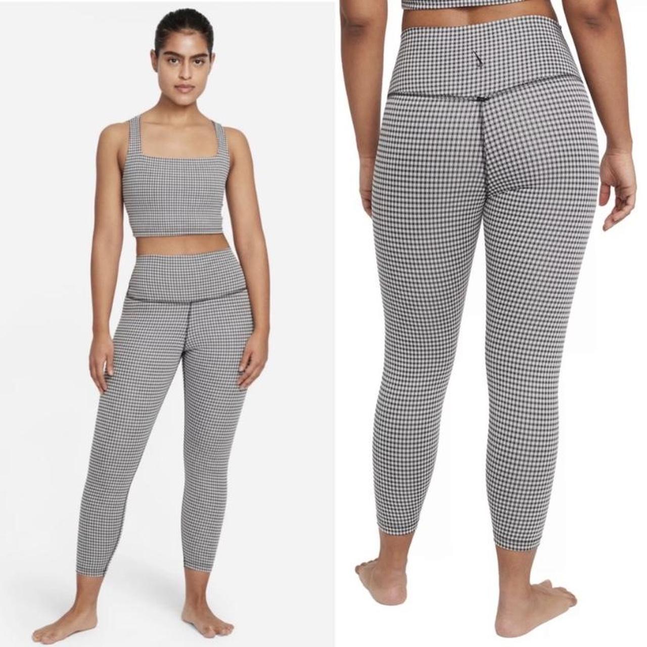 nike gingham leggings