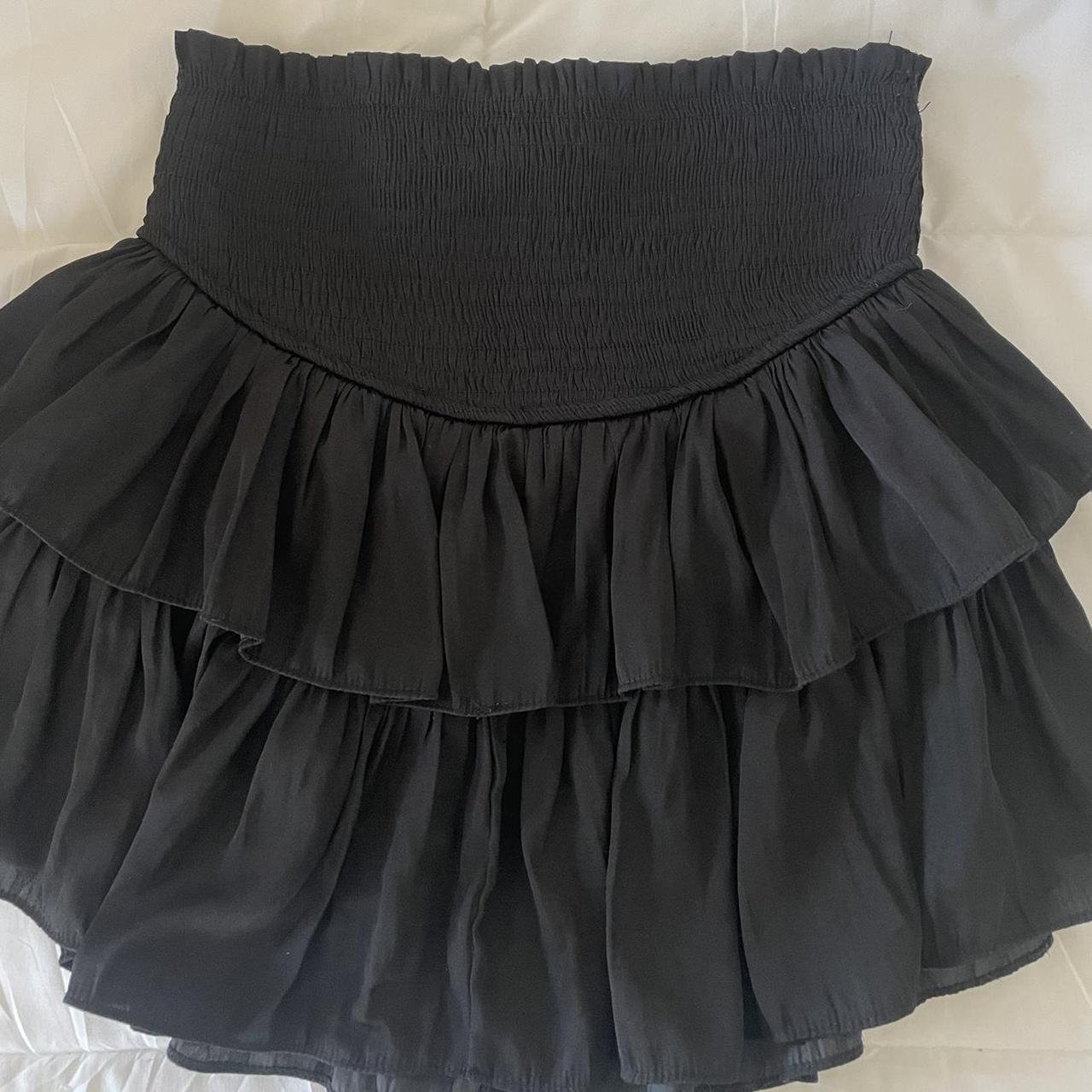 Gab and kate outlet ruffle mini skirt