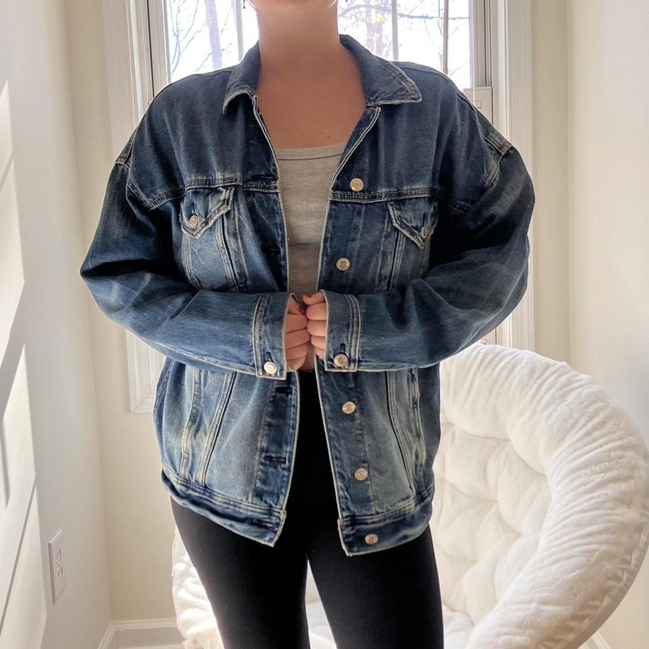 boyfriend jacket american eagle womens jean jacket