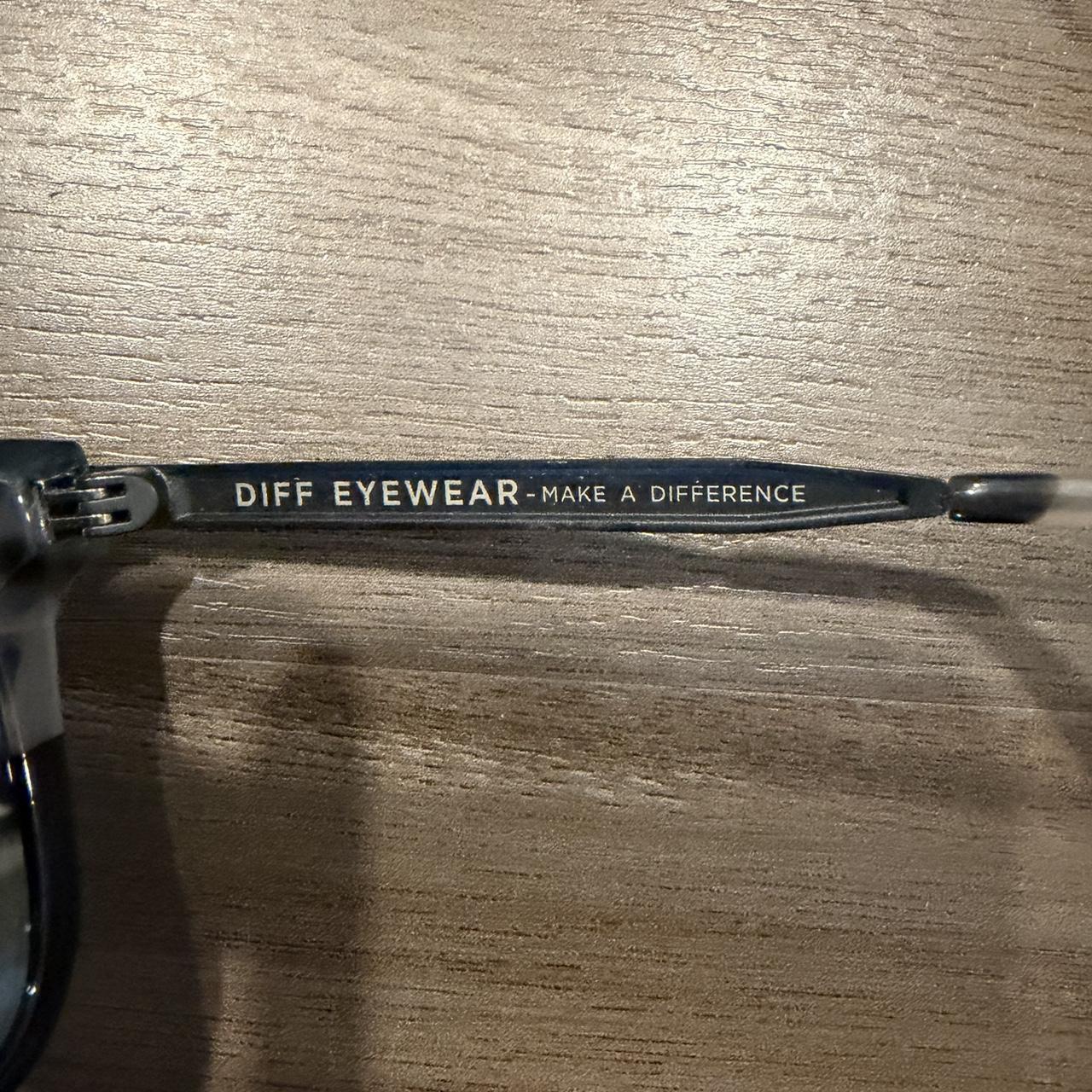 DIFF Women's Square Sunglasses - Black – Diff eye… - image 3