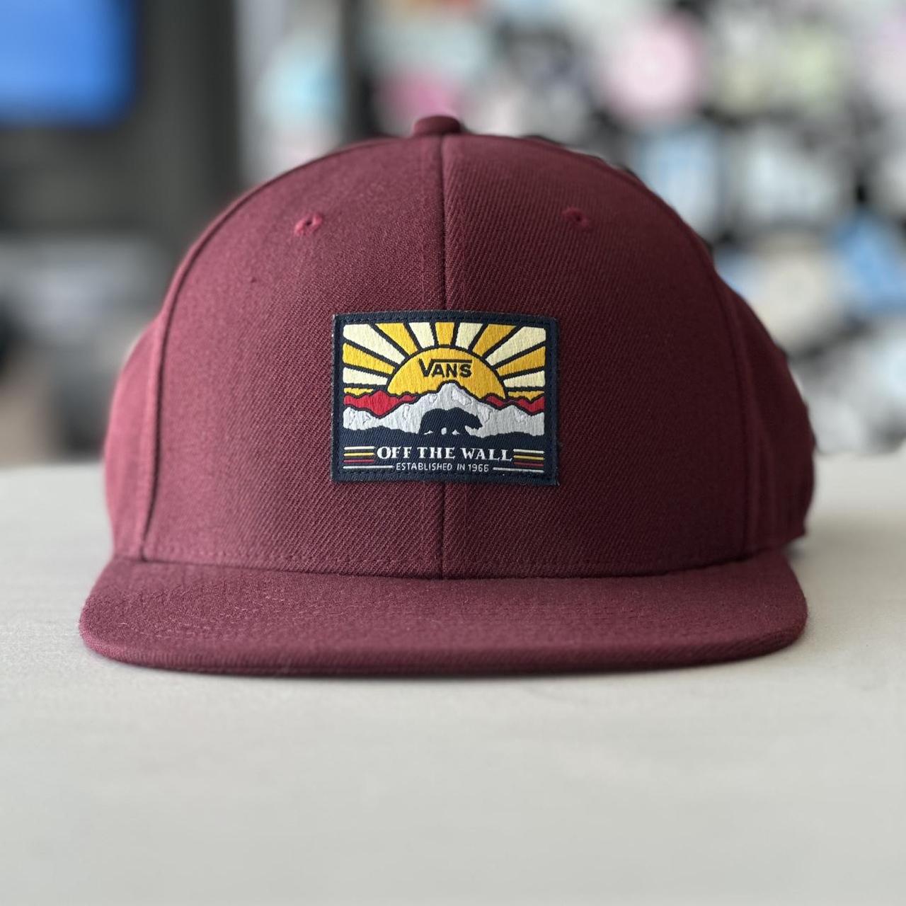 Vans Men's Caps Burgundy/Red – Burgundy Vans Off The Wall