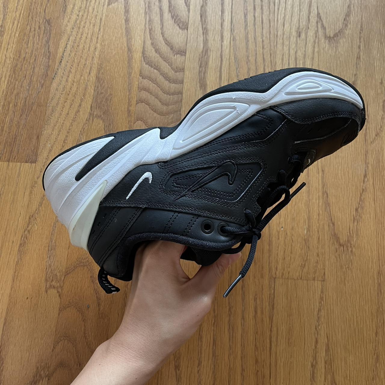 nike tekno women's white and black