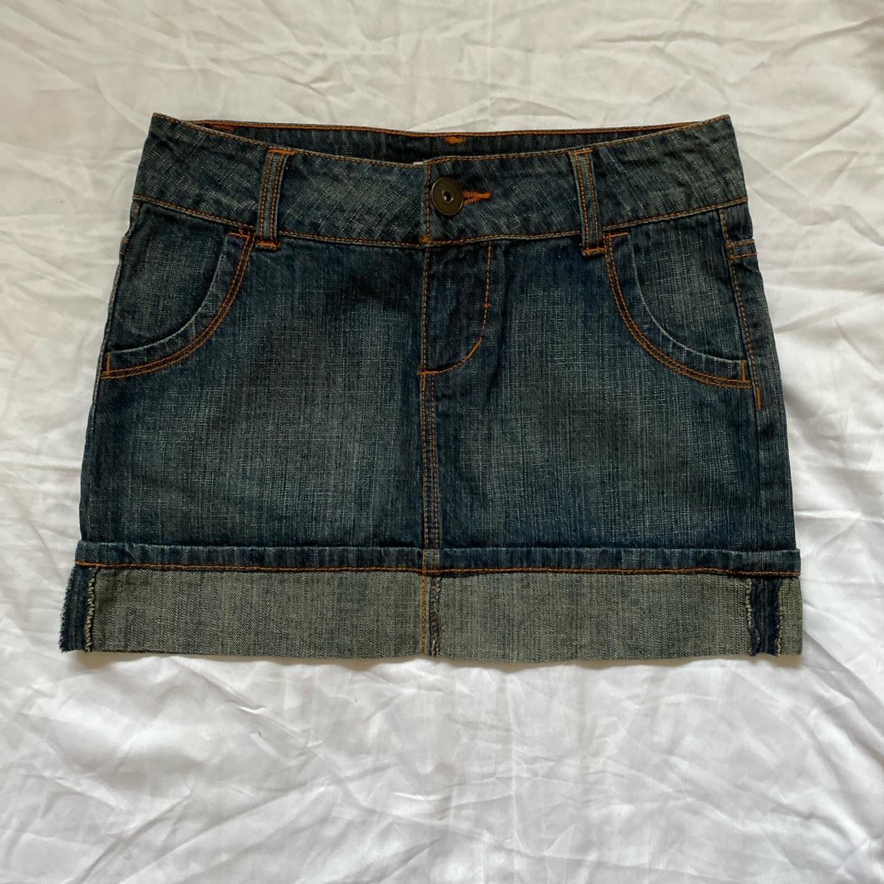 So Wear It Declare It Women's Navy and Orange Skirt (2)