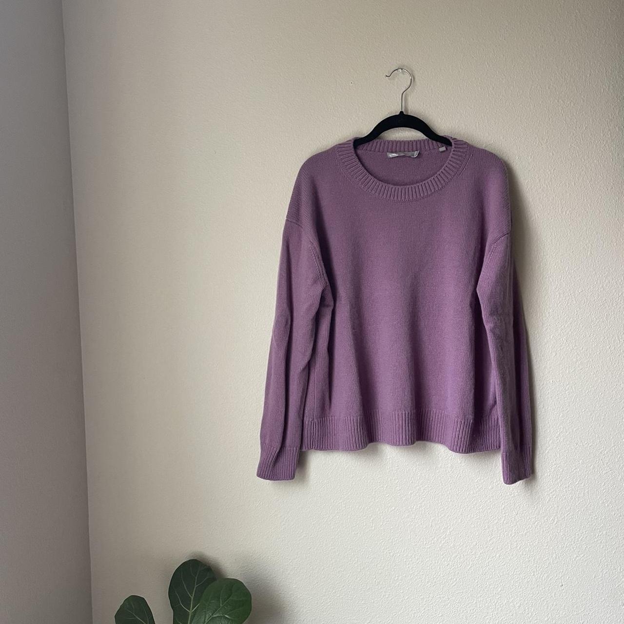 Vince Women's Purple Jumper | Depop