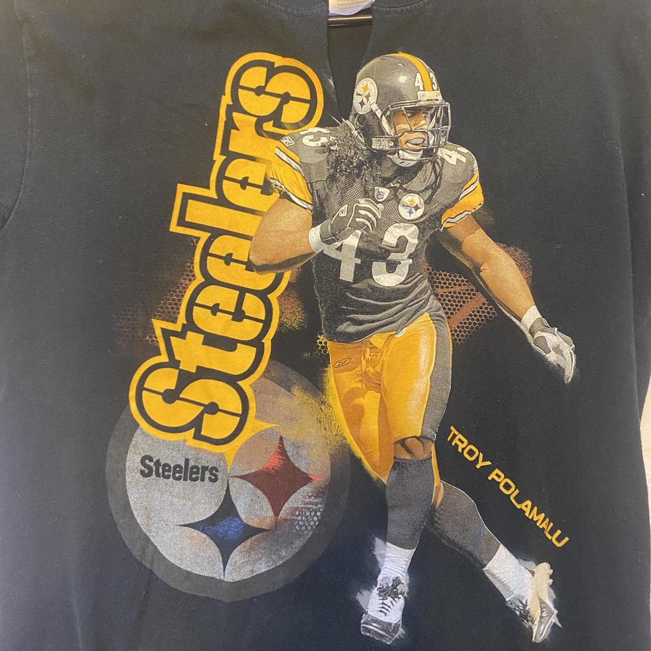 NFL Pittsburgh Steelers football button up - Depop