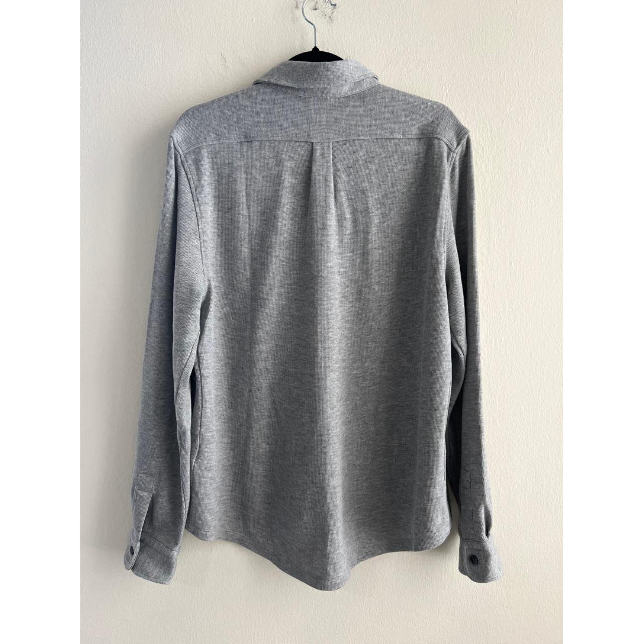 Reiss Men's Grey Shirt | Depop