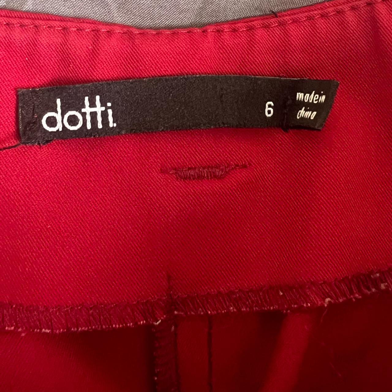 Dotti Women's Burgundy Trousers (4)