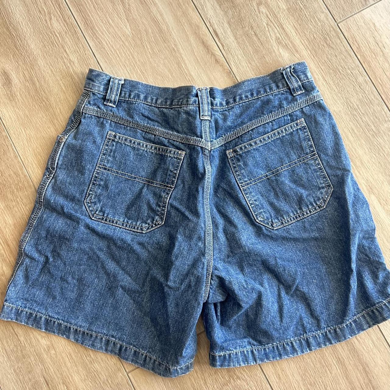 St john's bay hot sale bermuda jean shorts