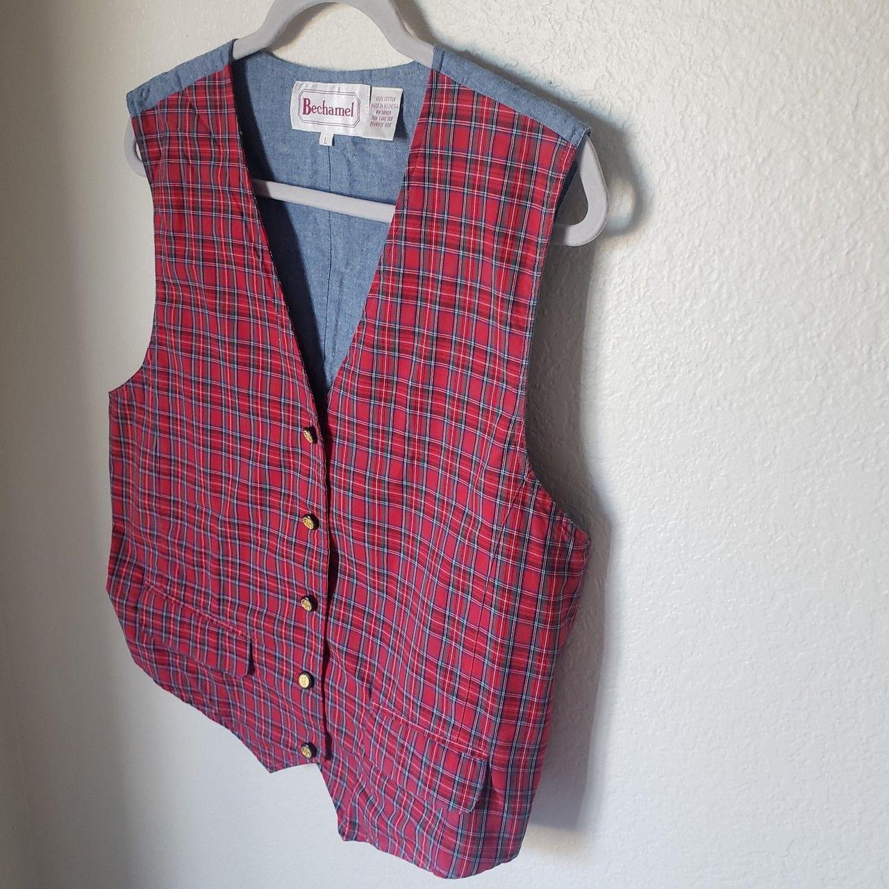 Source Unknown Women's Vest - Red/Blue - L – Vint… - image 5