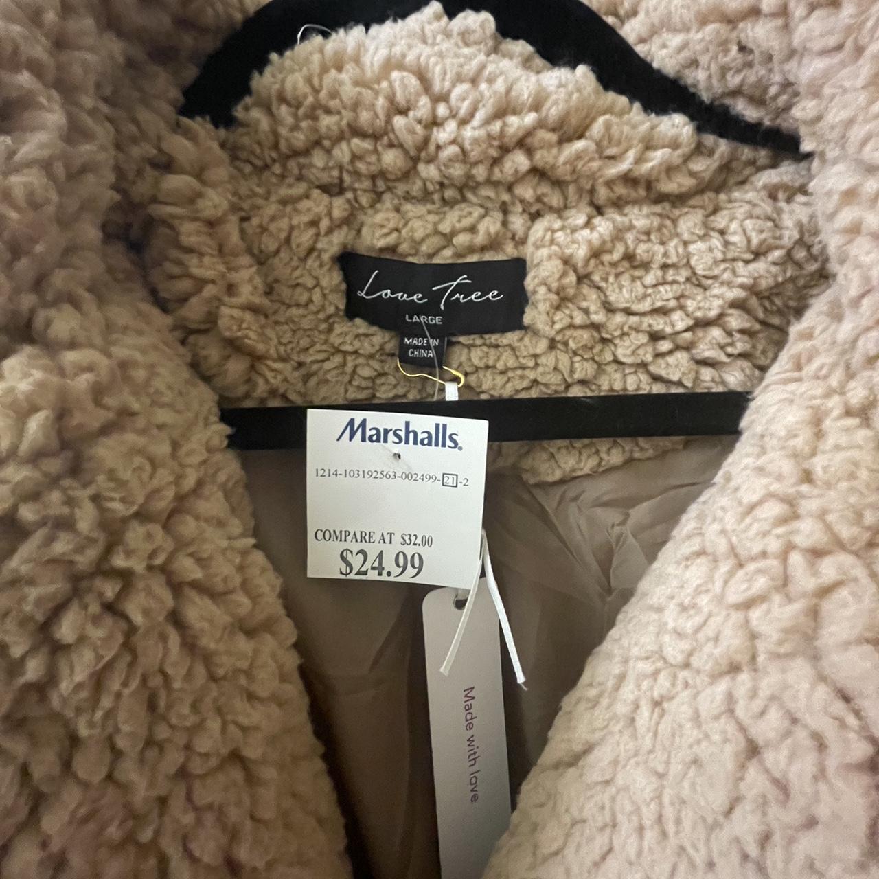 sherpa coat tan