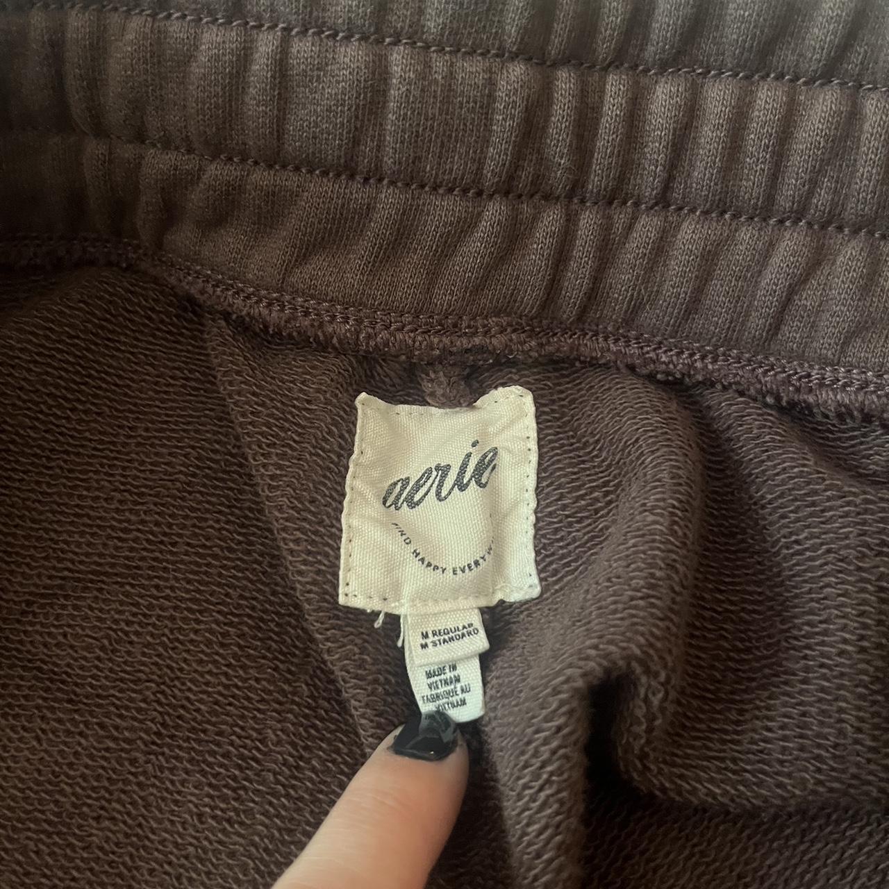 Aerie baggy wide leg sweatpants. A few very tiny... - Depop