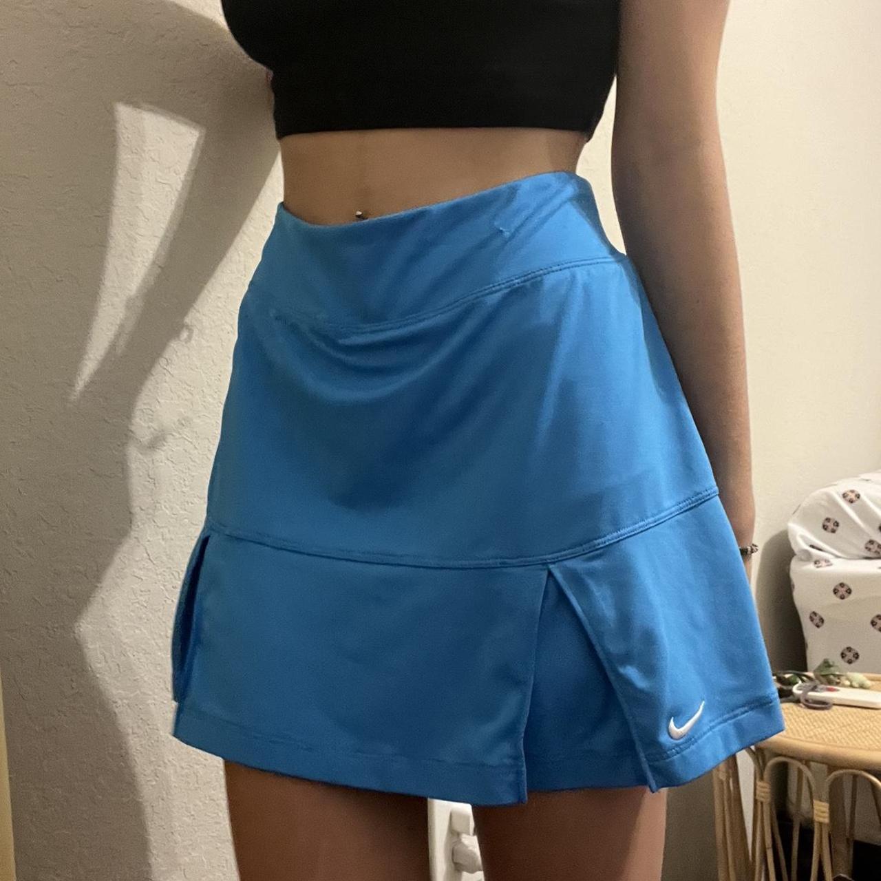 pleated nike tennis skirt