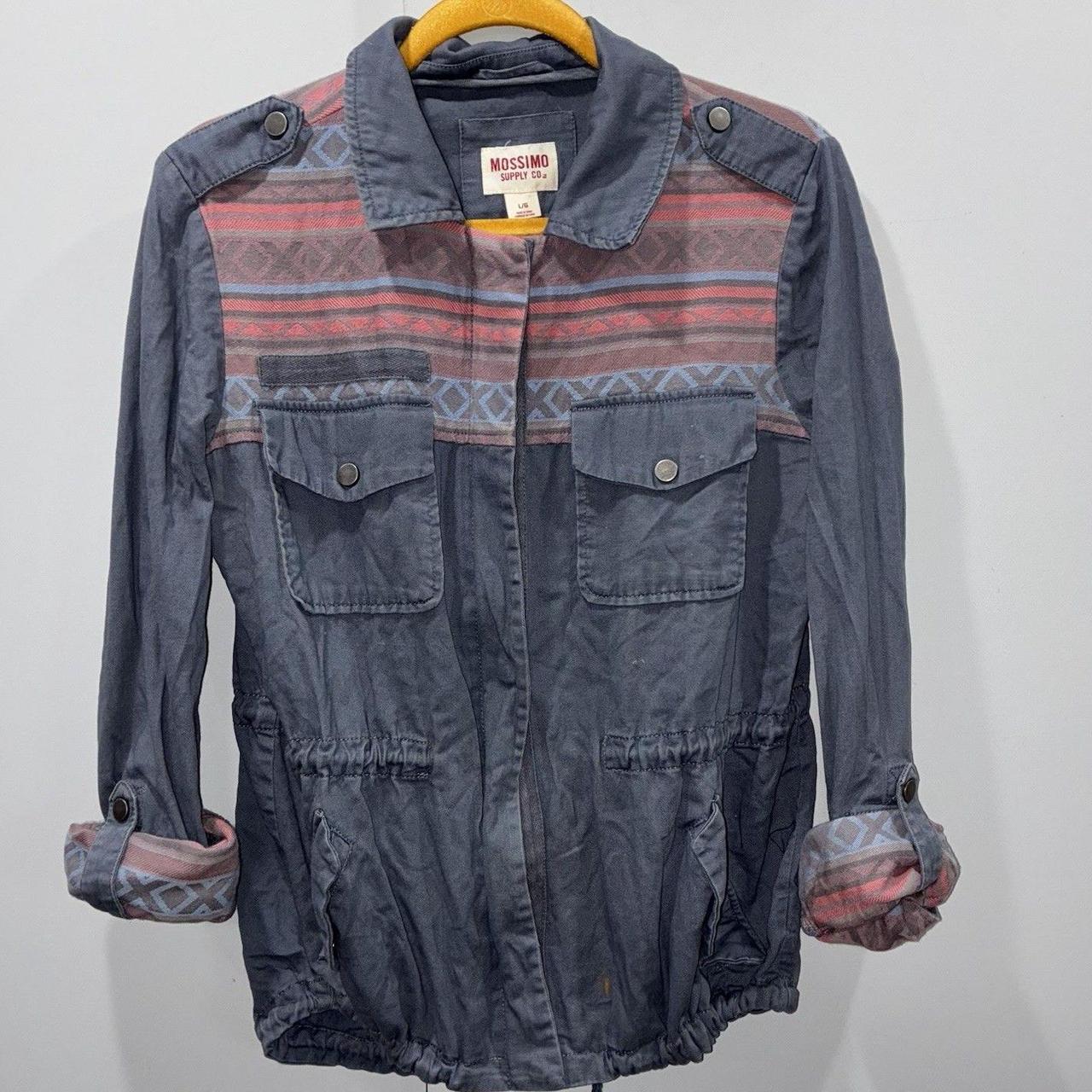 Mossimo Women's Lightweight Jacket Jacket - Blue … - image 1