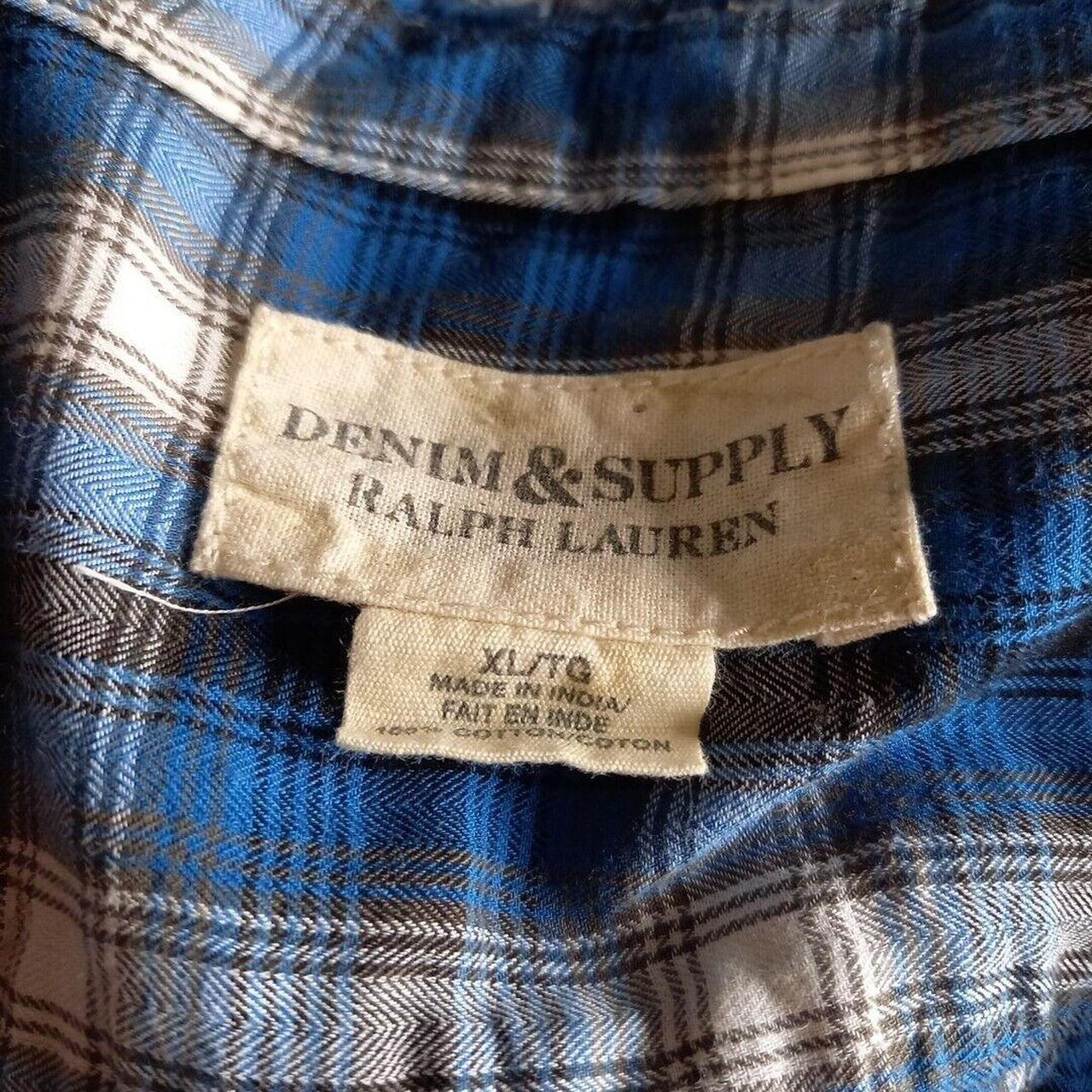 Ralph Lauren women's shirt xl blue - Depop