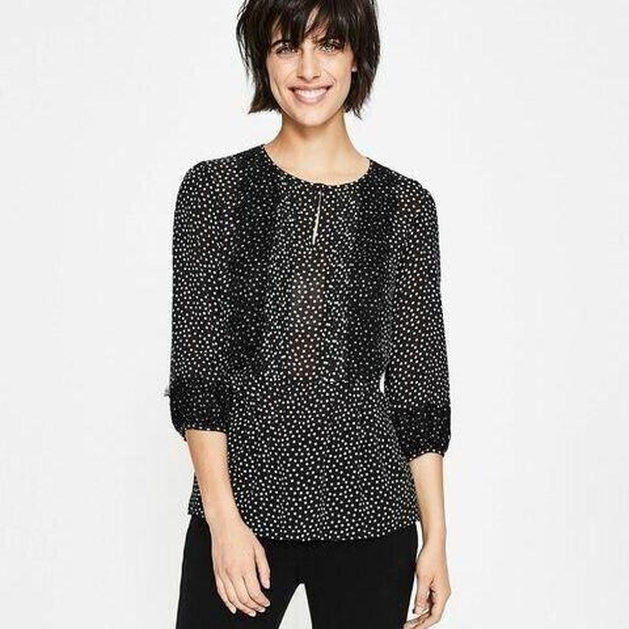 Fashion spotty blouse uk