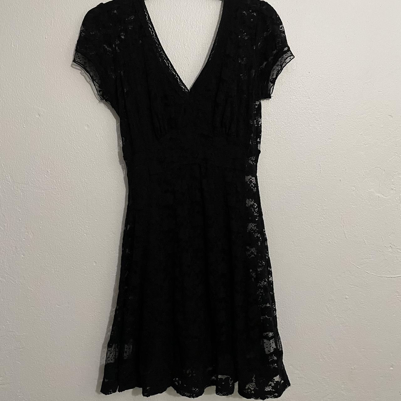 Royal Bones By Tripp Black Lace Dress