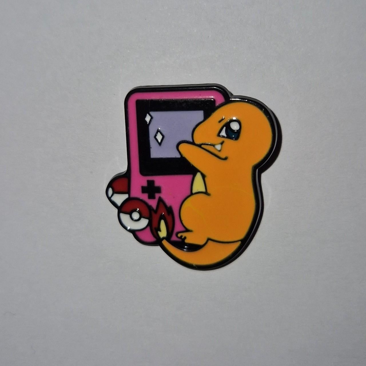 Aesthetic Pokemon Charmander Game Boy Console Pin... - Depop