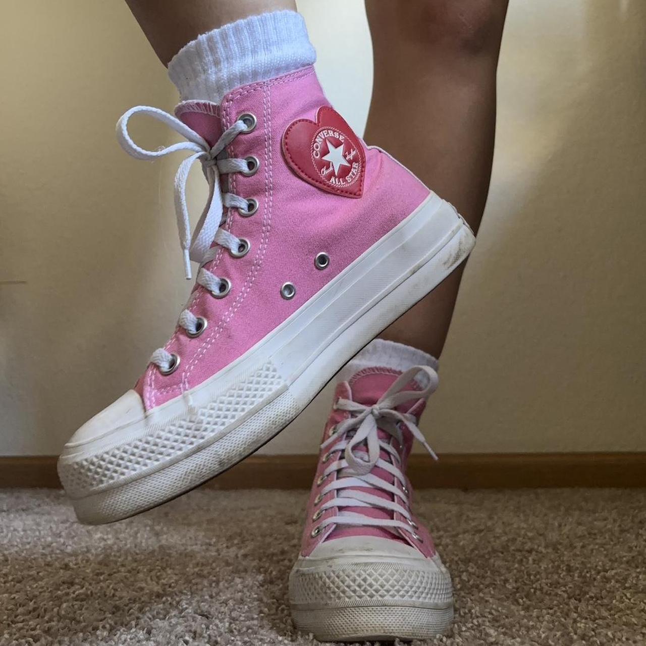 Pink Converse Aesthetic Baby Pink Hello Kitty Little Kids Converse