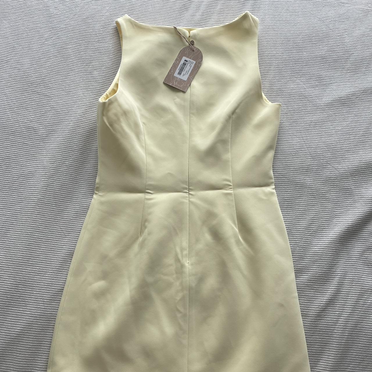 MESHKI ANGELA Suiting Mini Dress Lemon Depop