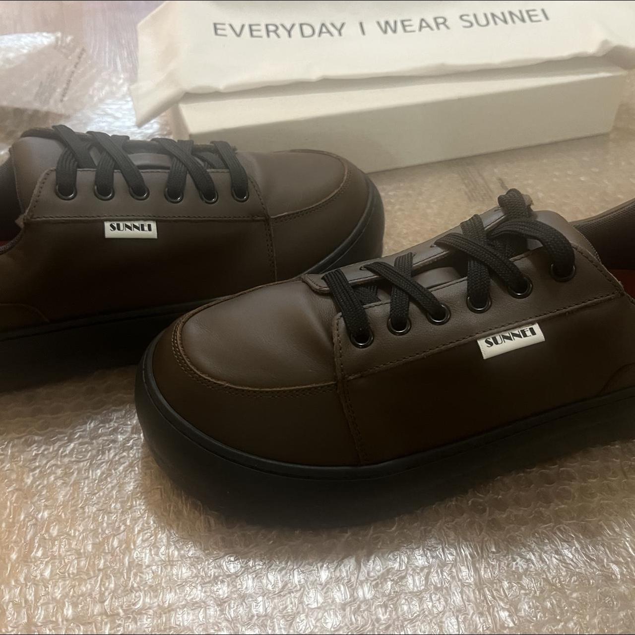 brand new in box - sunnei dreamy sneakers - brown | Depop