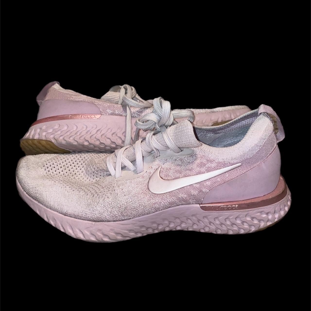 Nike React Rose Pink Size 10 Fairly Used but great Depop