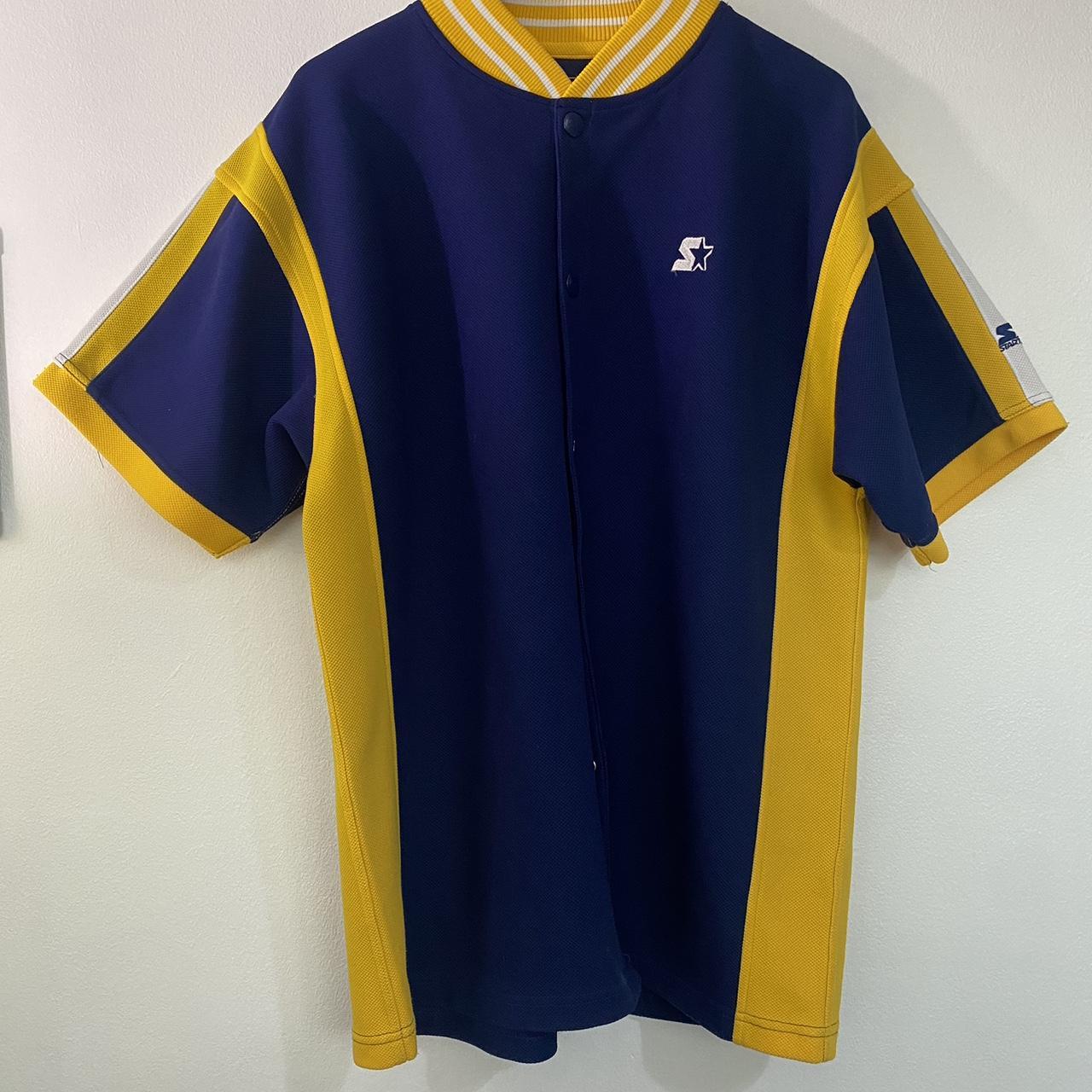 Starter Baseball jersey Size Large Perfect for... Depop