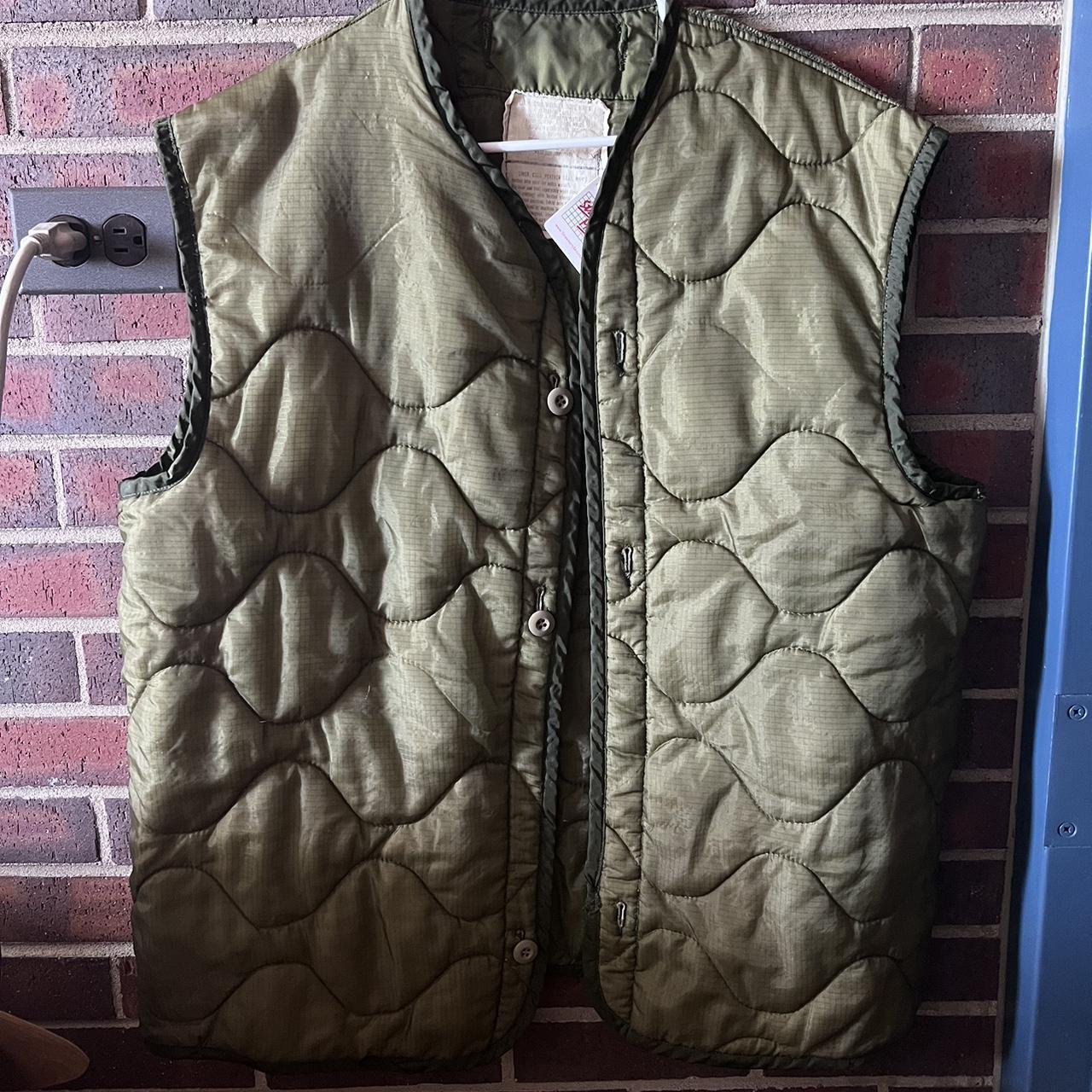 Men's Green Gilet | Depop