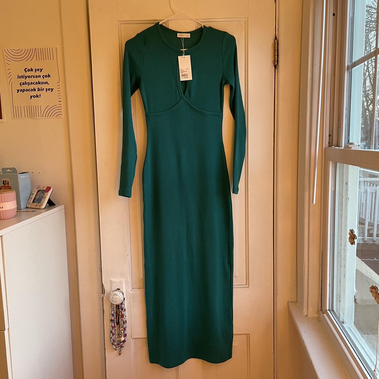 KOOKAĂŹ Women's Green Dress (2)