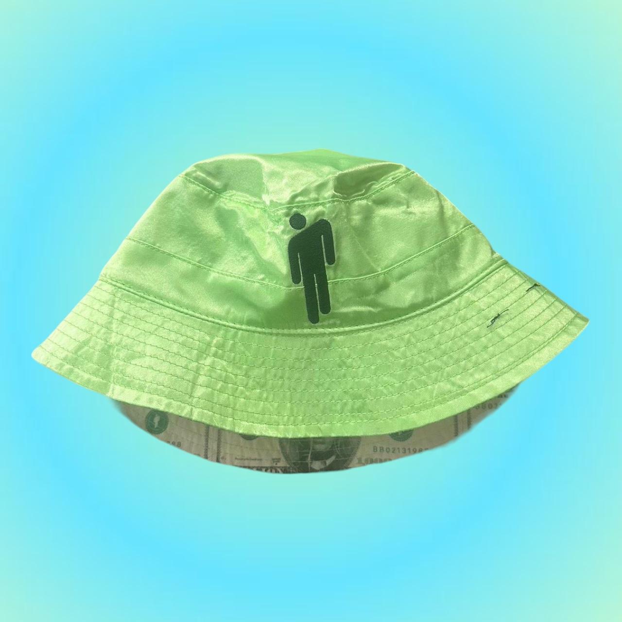 rare billie eilish reversible bucket hat merch from. Depop