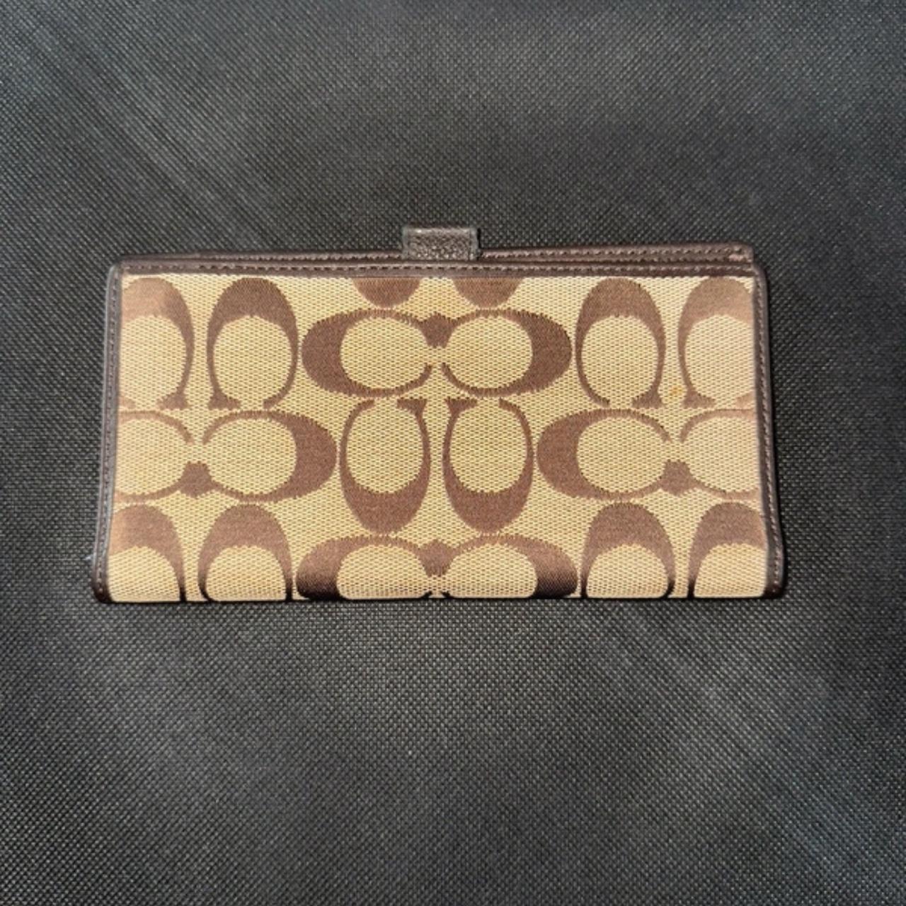 Coach wallet sale and checkbook