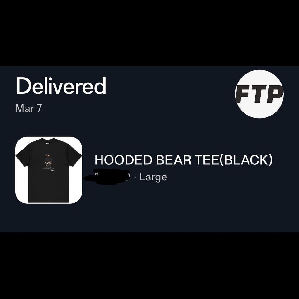 Fuck The Population Hoodie Bear Tee Size Large Back... - Depop