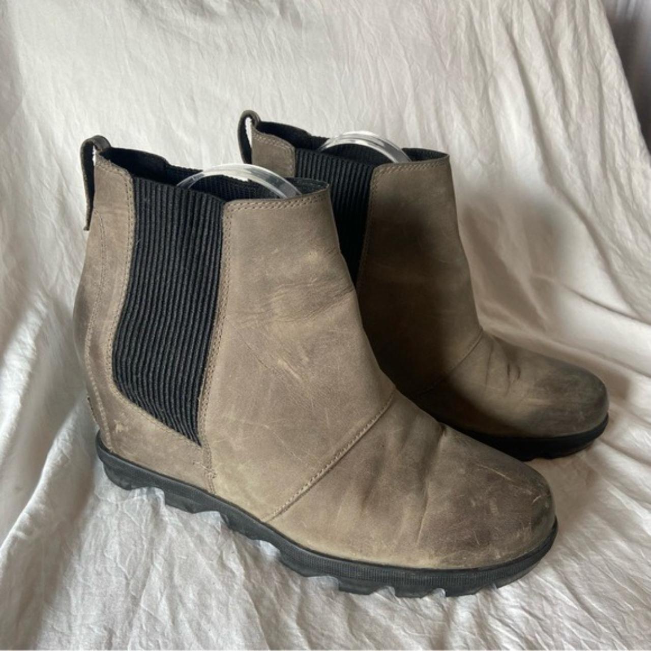 Sorel joan of arctic sale wedge grey