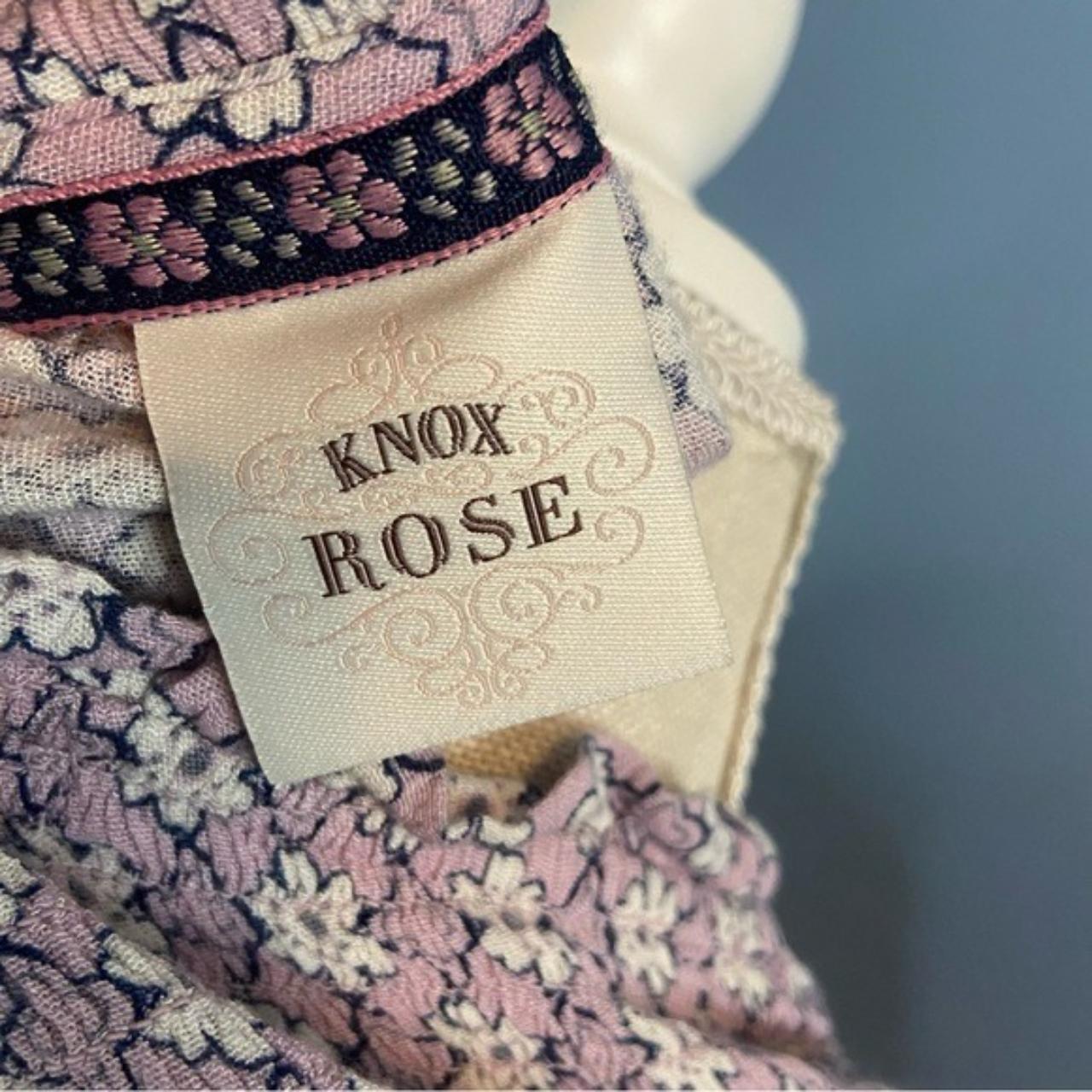 Knox Rose Purple Floral Boho Maxi Dress No size - Depop