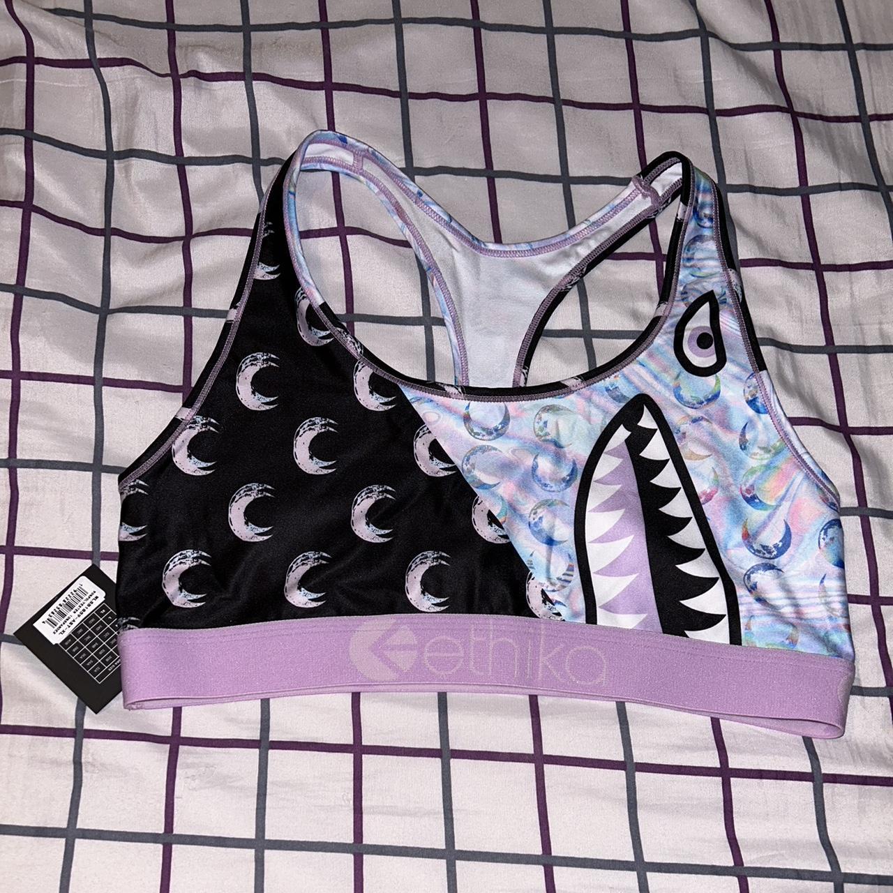 nwt ethika sports bra size xl in womens, fits on the... - Depop