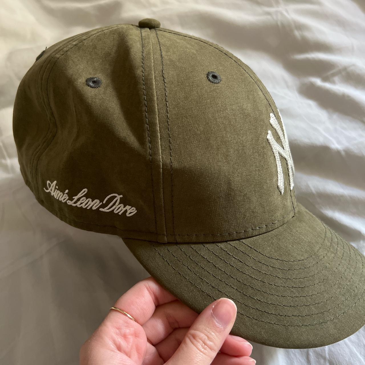 Aime leon dore suede green cap no longer sold size 7... - Depop