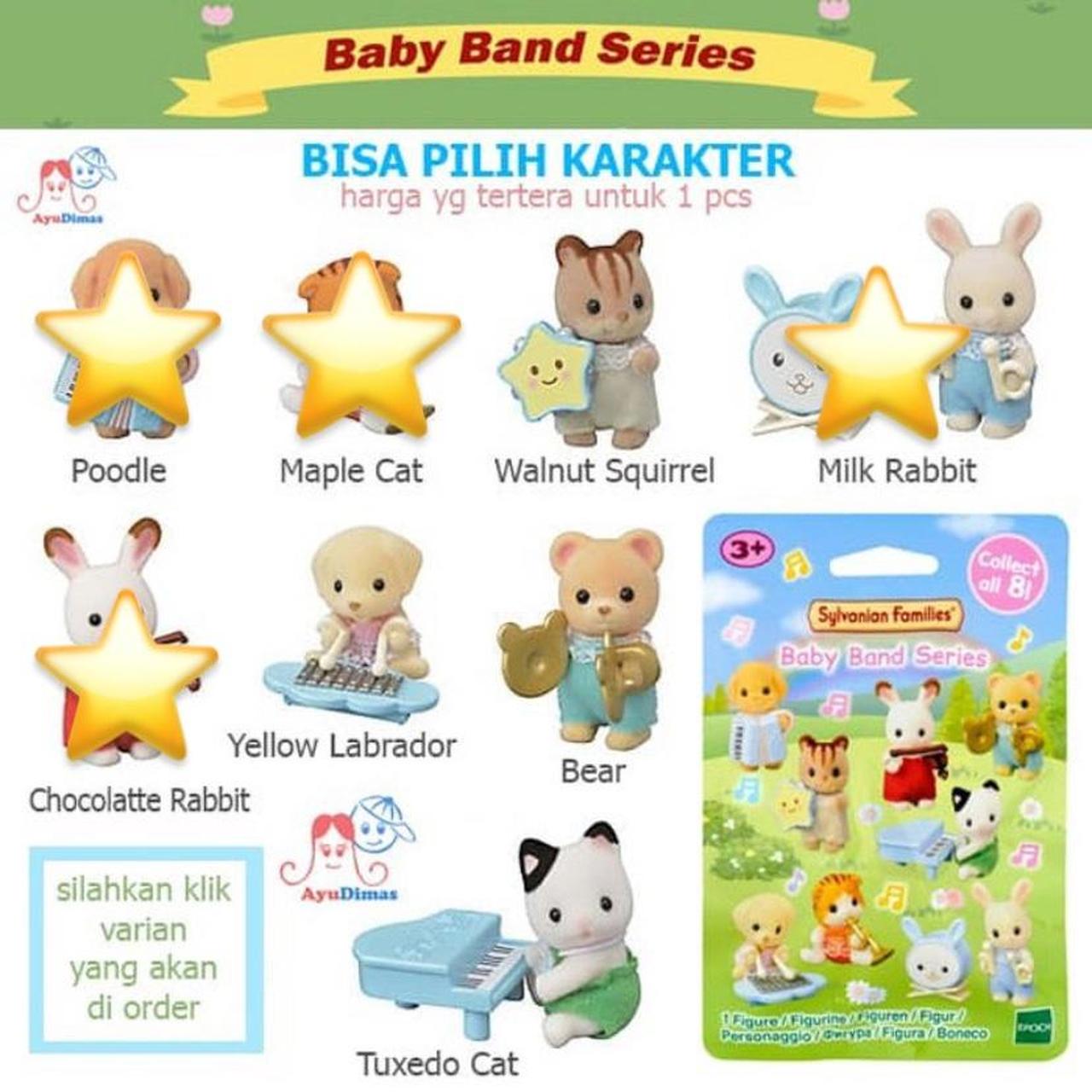 Band Series Blind Baby Band Sylvanian Families Wtt Only!! Please