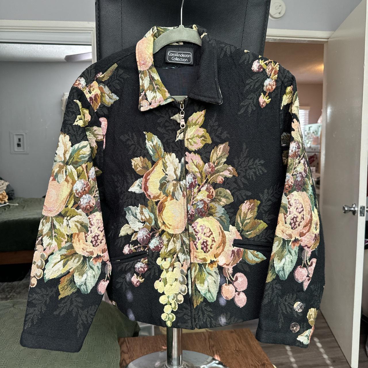 Ameri vintage ROSE EMBROIDERY JACKET S - ジャケット・アウター