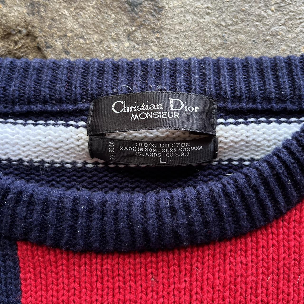 Vintage 90's Christian Dior Monsieur Zip Up Jacket | Depop