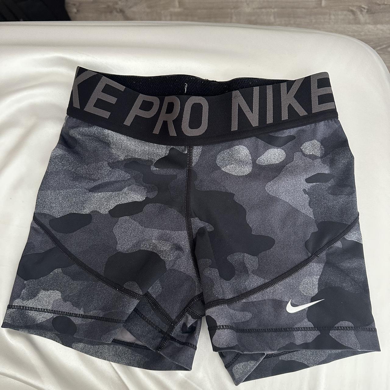 nike pro camo spandex! comfy, squat proof, and great... Depop