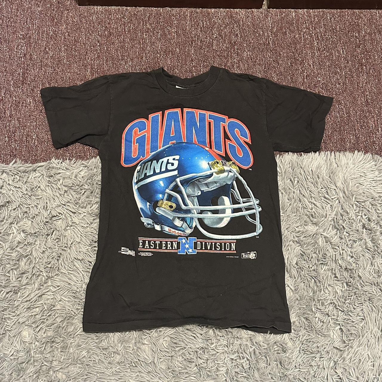 Vintage New York Giants Football 1991 Super Bowl T - Depop