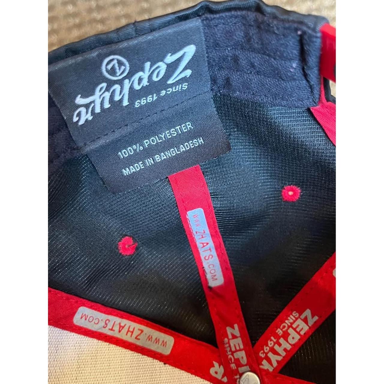 Zephyr Men's Caps - Black/Red – University of Uta… - image 8