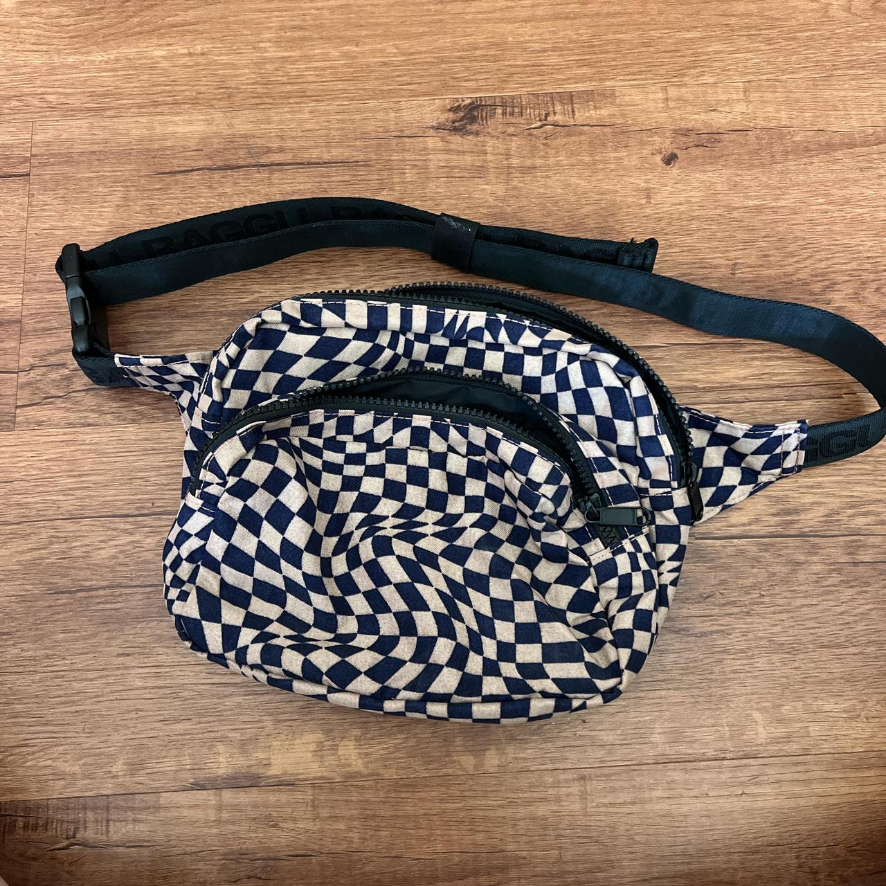 Outlet Checkered Baggu Fanny Pack