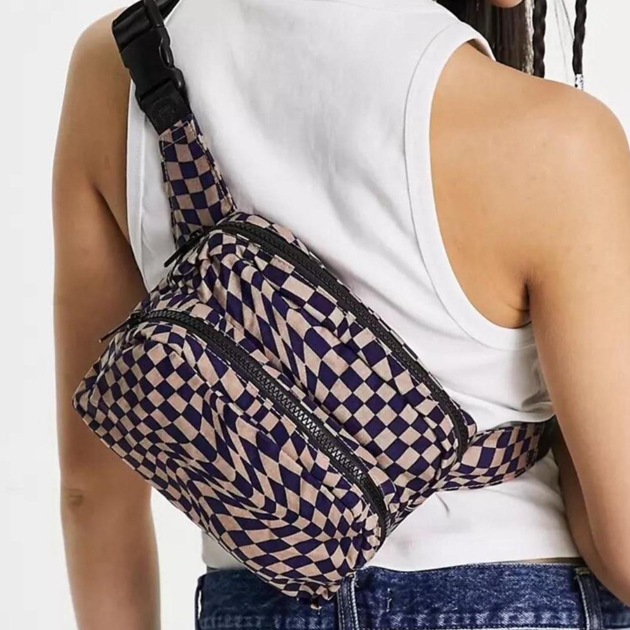 Checkered high quality Baggu Fanny Pack