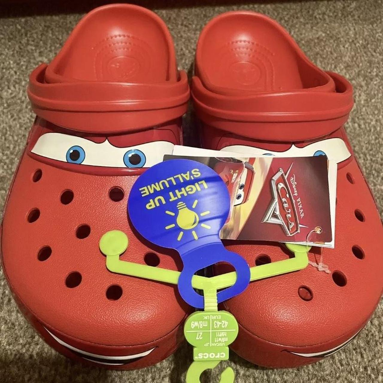 Lightning McQueen Style Crocs & BARGAIN G DONT... Depop